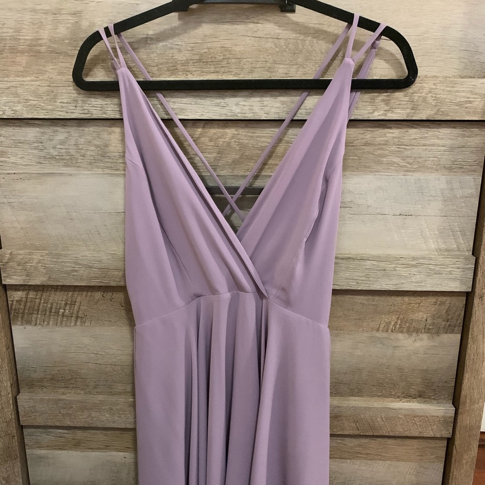 Purple party dress (Urban Outfitters)